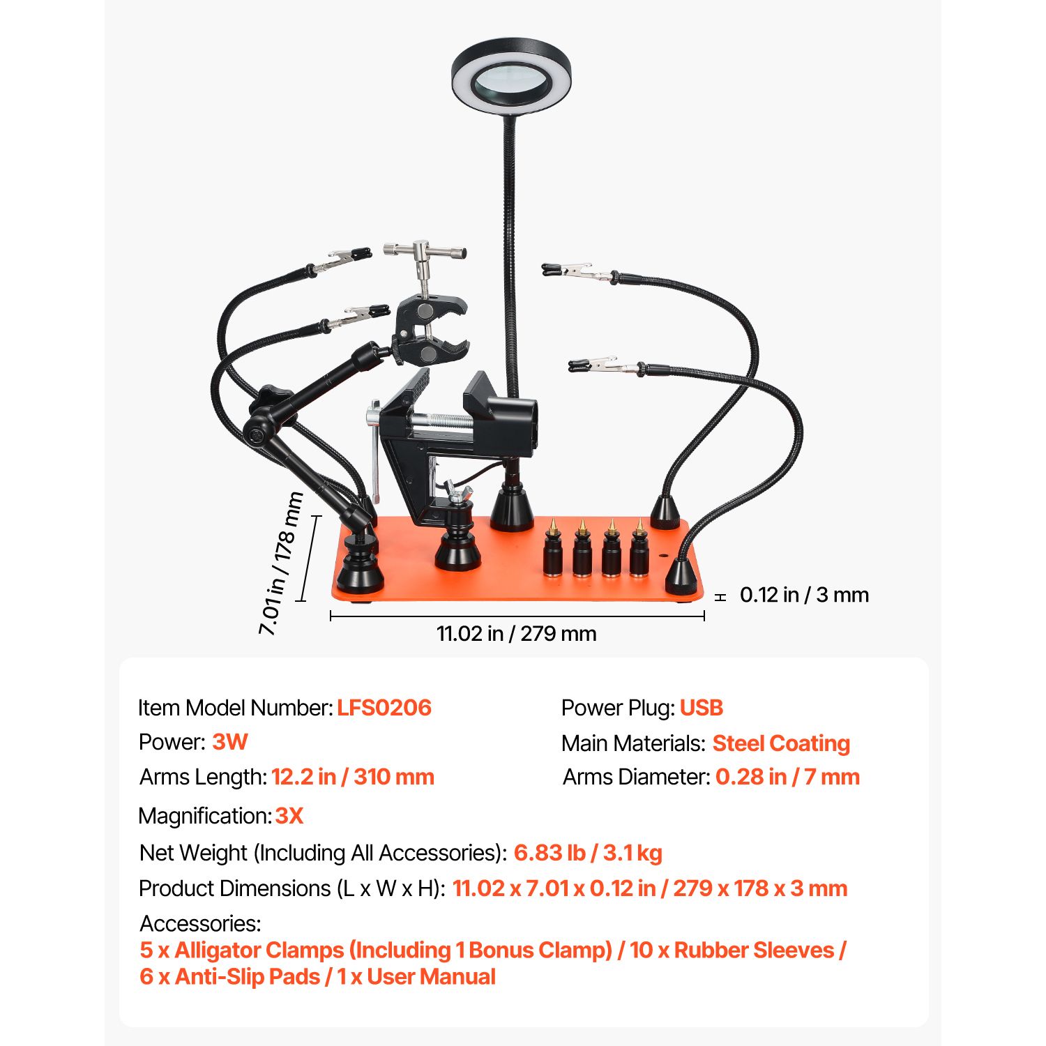 Magnetic Helping Hands Solderi - Electronics Repair Hobby recension och pris