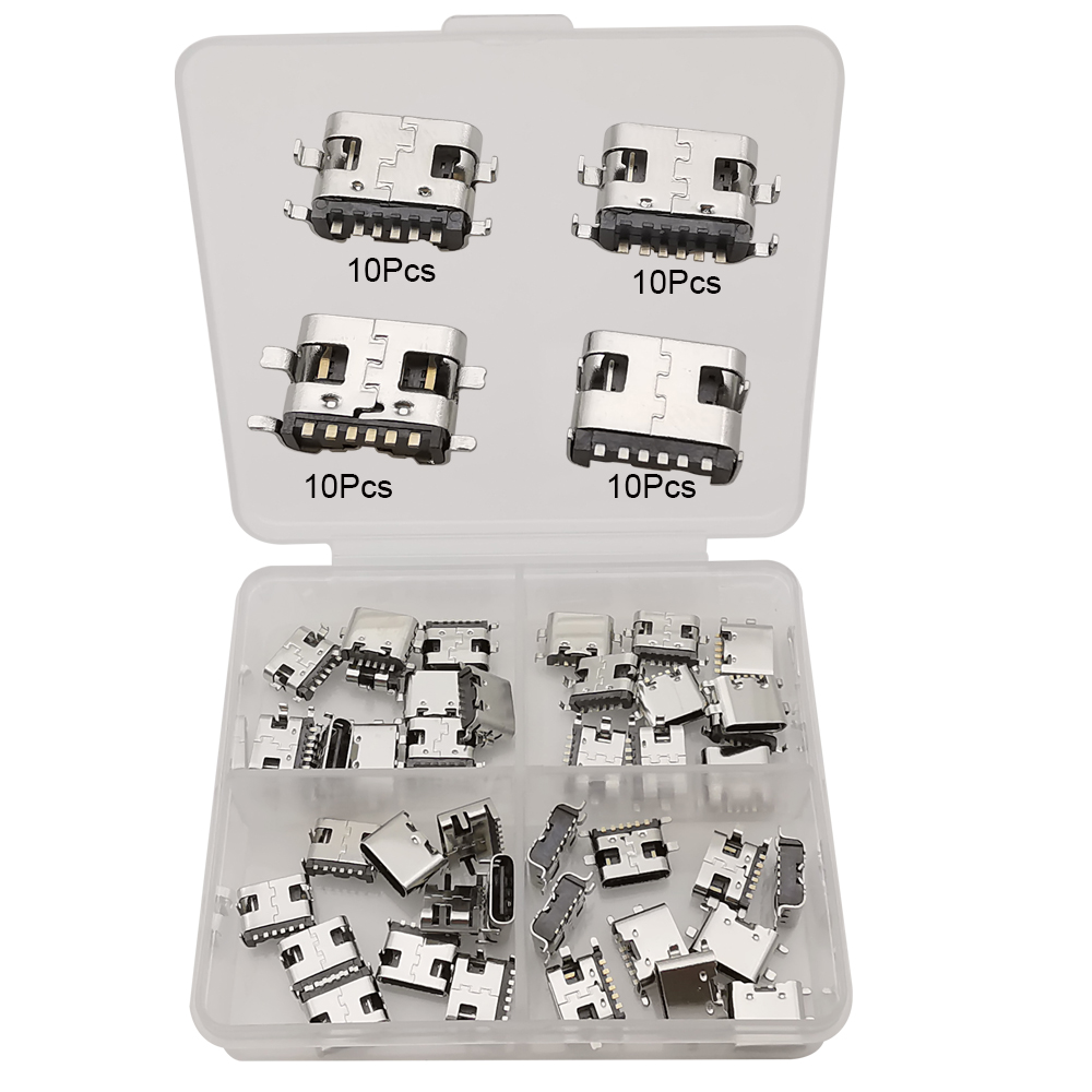 40/80/100Pcs Mix 2Pin 6Pin 16P - Electronics Repair Training recension och pris