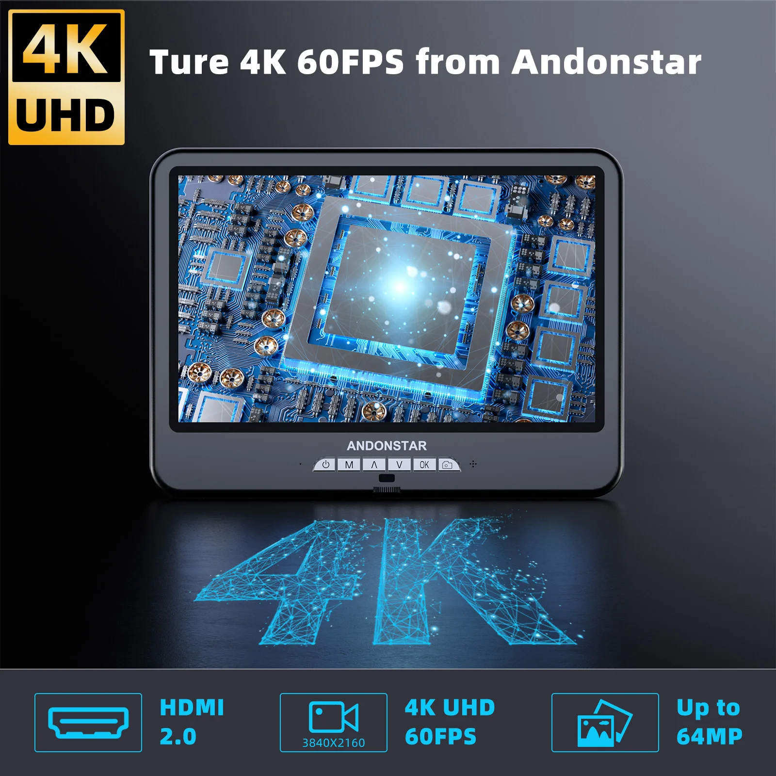 Andonstar AD210S-Pro 4K 60FPS  - Electronics Repair In Usa recension och pris