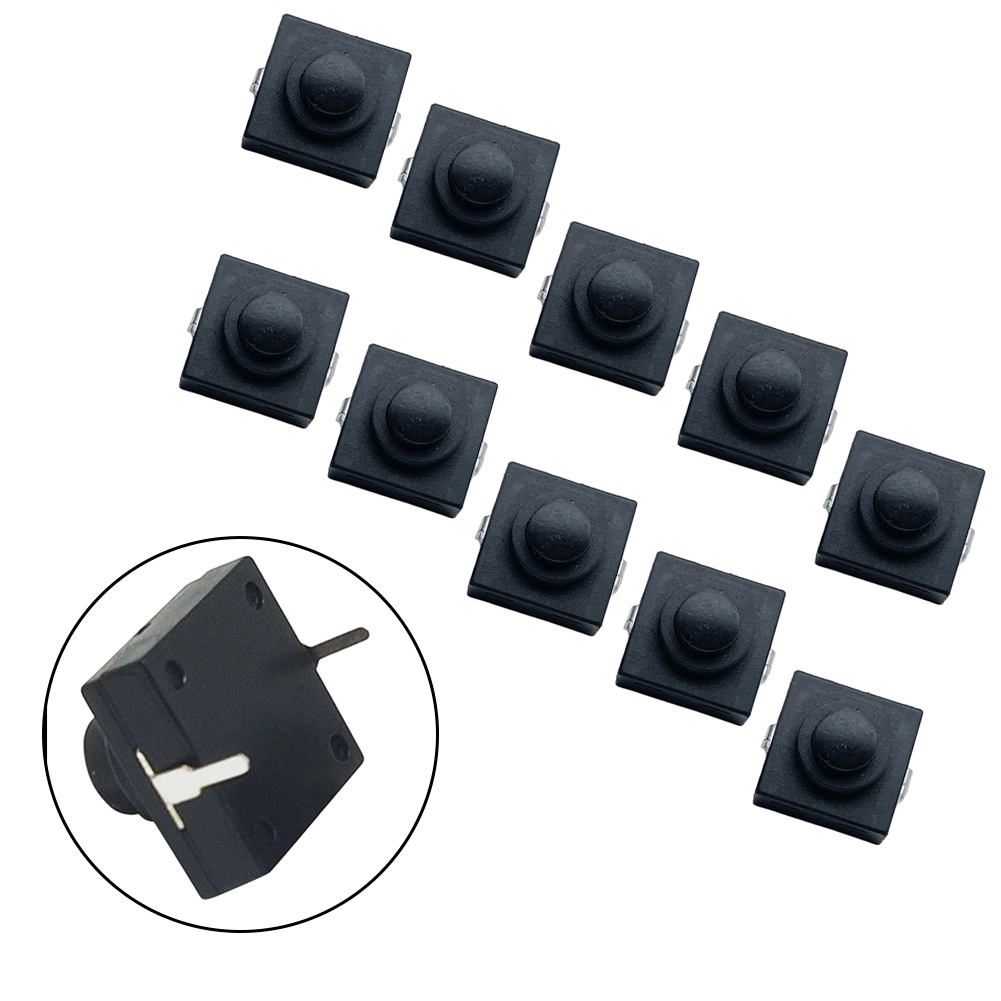 10PCS Flashlight Button Switch - Electronics Repair Hobby recension och pris
