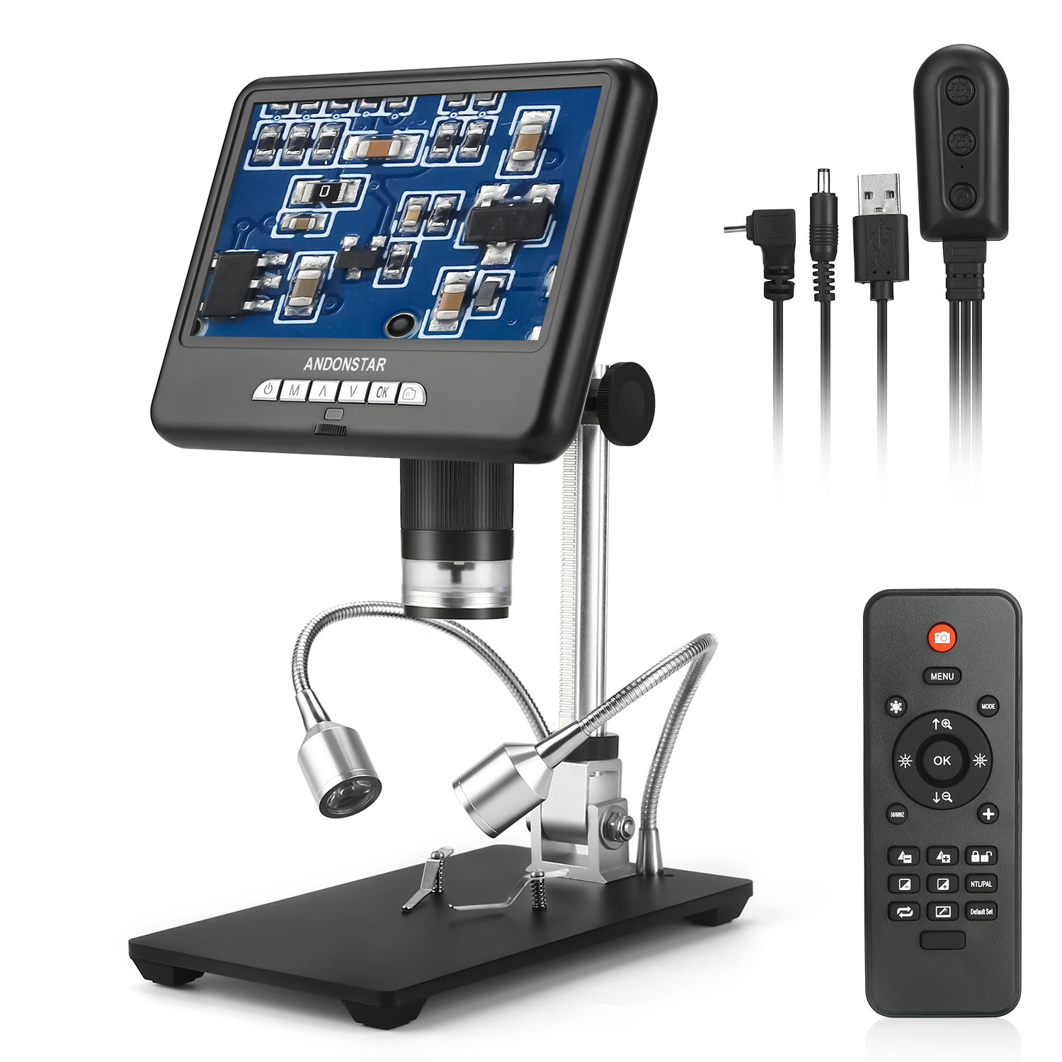 Andonstar AD407 HDMI Soldering - Electronics Repair Microscope recension och pris