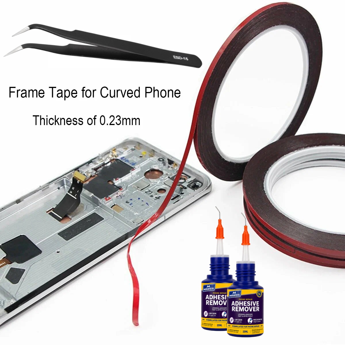2mm Phone Screen Repair Tape K - Electronics Repair Training recension och pris