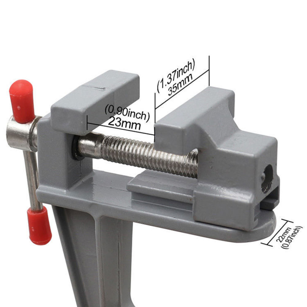 Compact Mini Vise Table Clamp  - Electronics Repair Hobby recension och pris